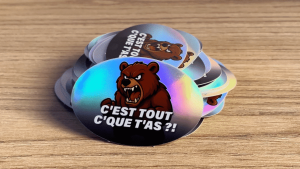Sticker "C'est tout c'que t'as ?!"