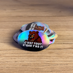 Sticker « C&rsquo;est tout c&rsquo;que t&rsquo;as ?! »